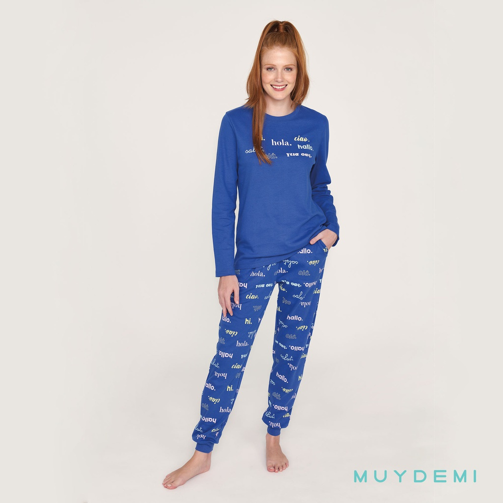 Pijama mujer Hola - MUYDEMI