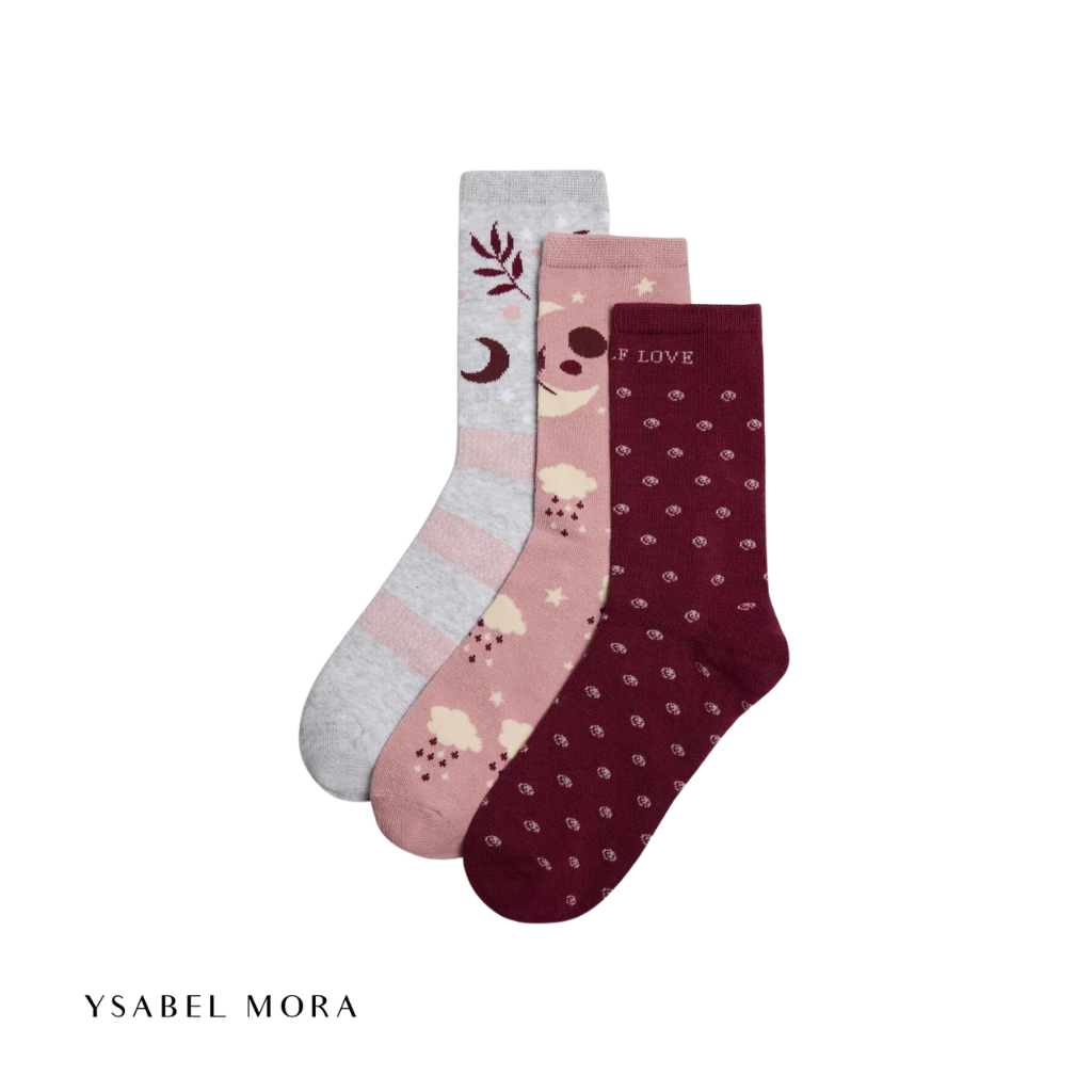 Calcetines mujer pack 3 12870 - Ysabel Mora