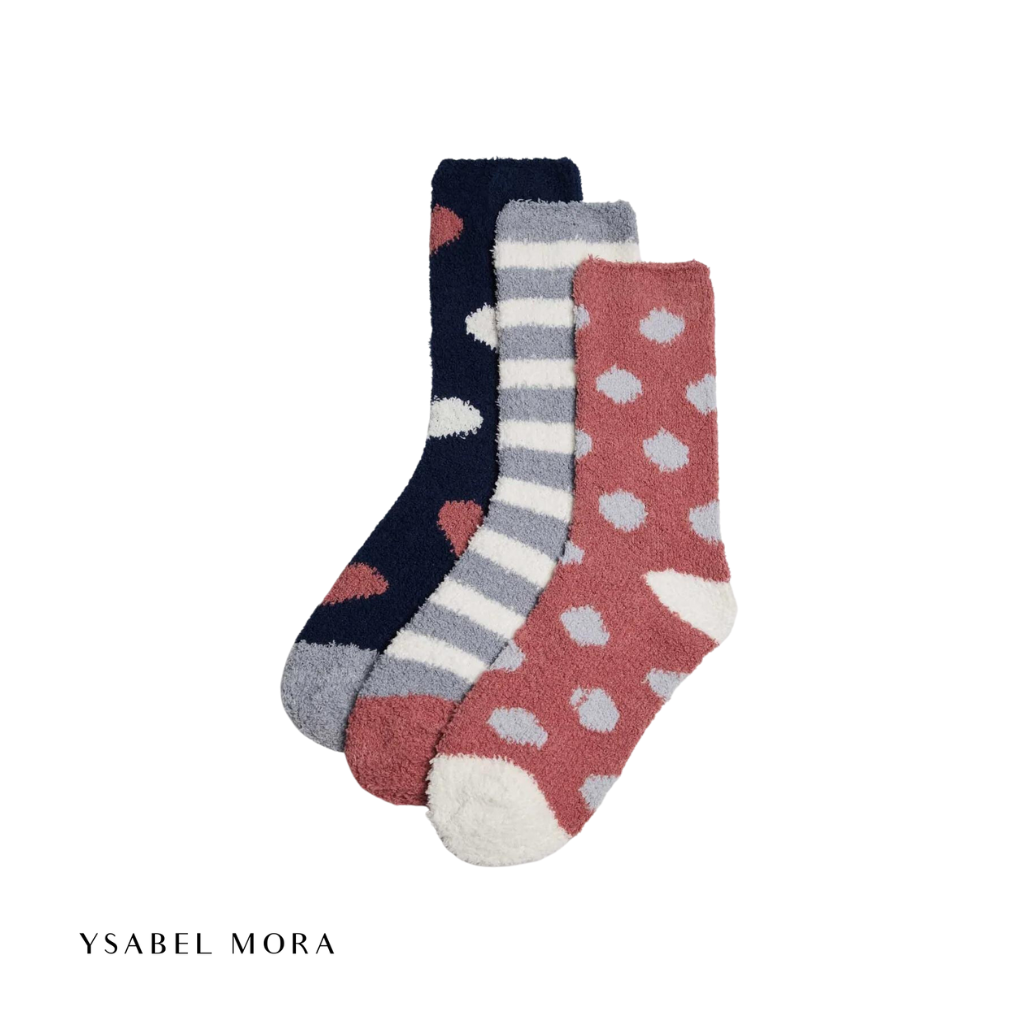 Calcetines mujer Franela pack 3 12890 - Ysabel Mora