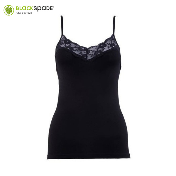 Private - Camiseta Tirante Ajustable Encaje - BLACKSPADE