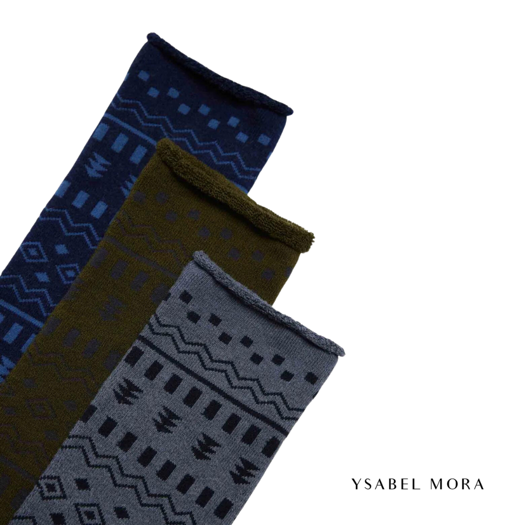 Calcetines térmico sin puño pack de 3 - Ysabel Mora