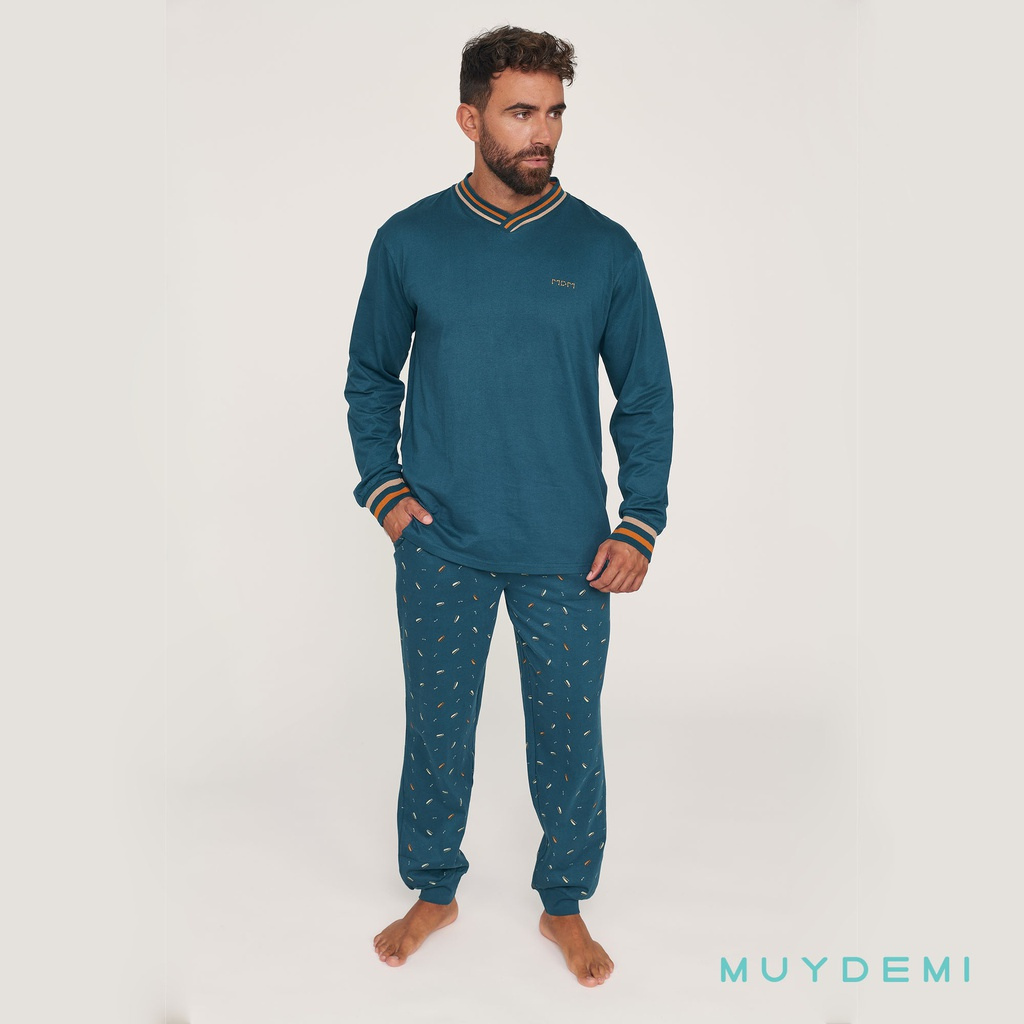 Pijama hombre Green - Muydemi