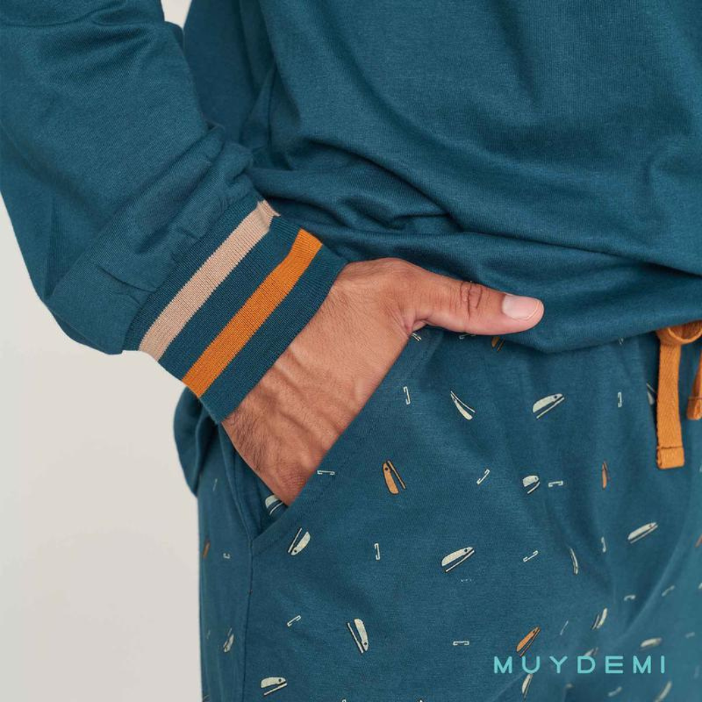 Pijama hombre Green - Muydemi