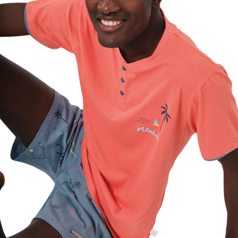 Pijama Verano Hombre - MUYDEMI
