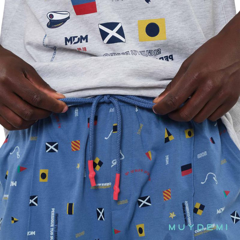 Pijama Verano Hombre - MUYDEMI