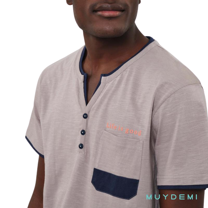 Pijama Verano Hombre - MUYDEMI