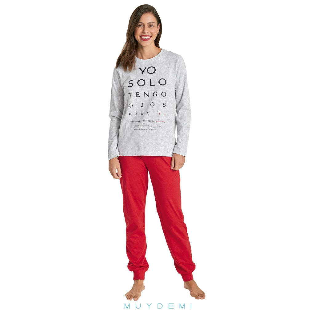 Pijama mujer Amor ciego - MUYDEMI
