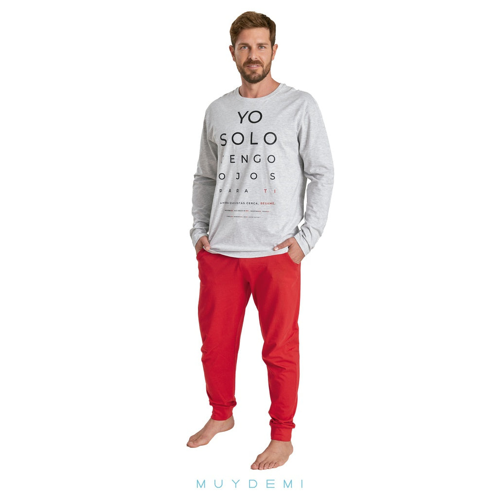 Pijama hombre Amor ciego - MUYDEMI