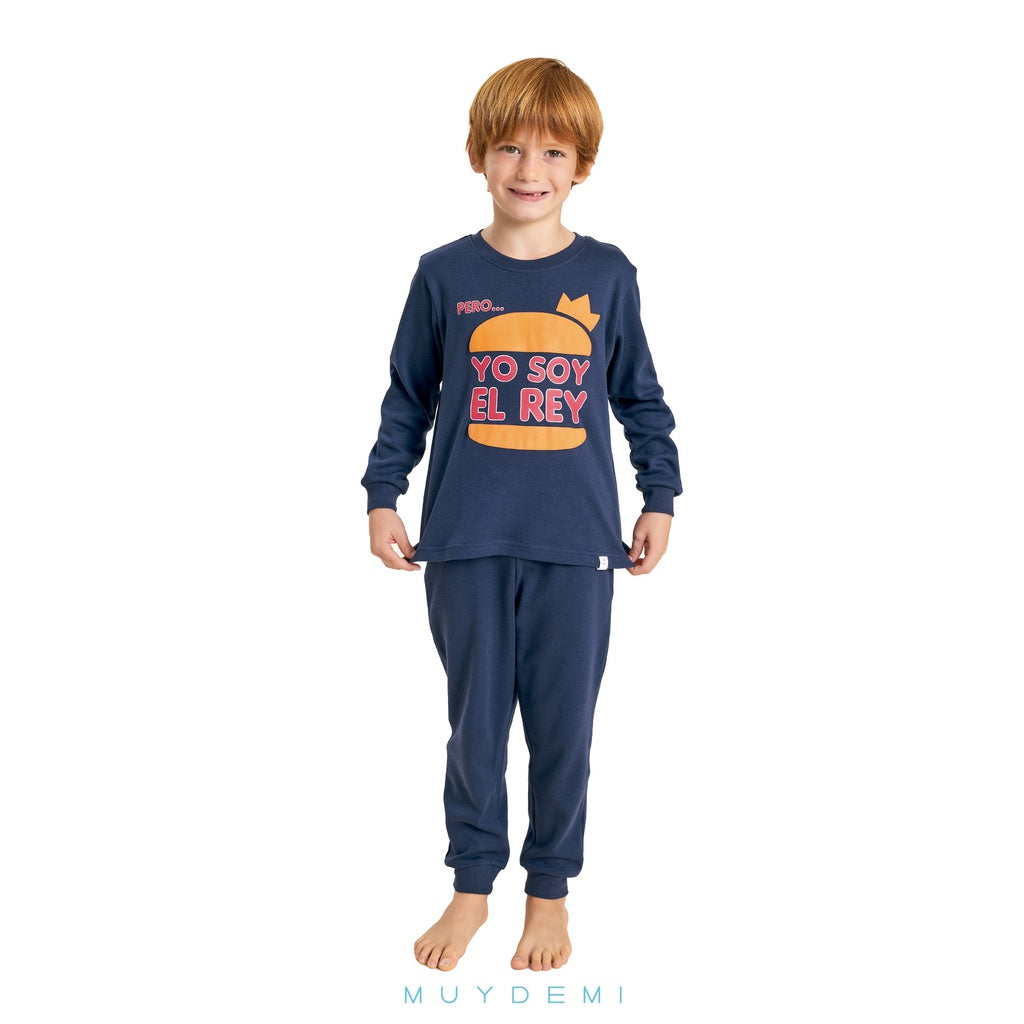 Pijama Niño Burguer - MUYDEMI