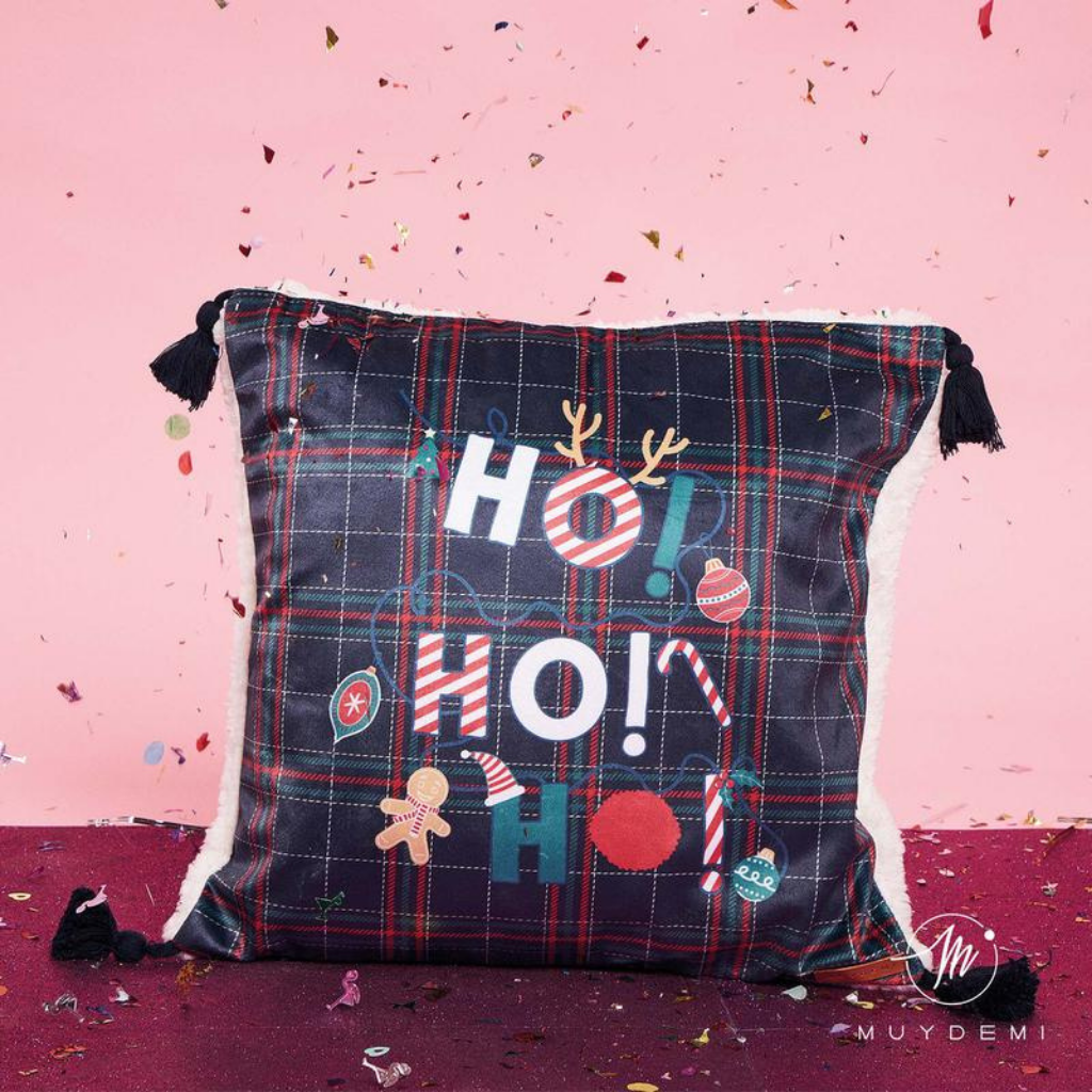 Cojín Ho! Ho! Ho! 40x40cm
