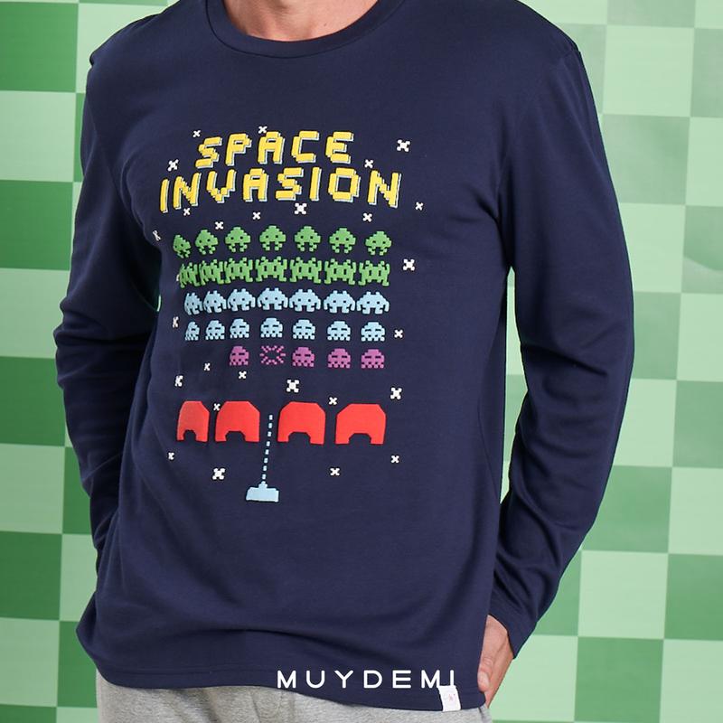 Pijama hombre Space invasion