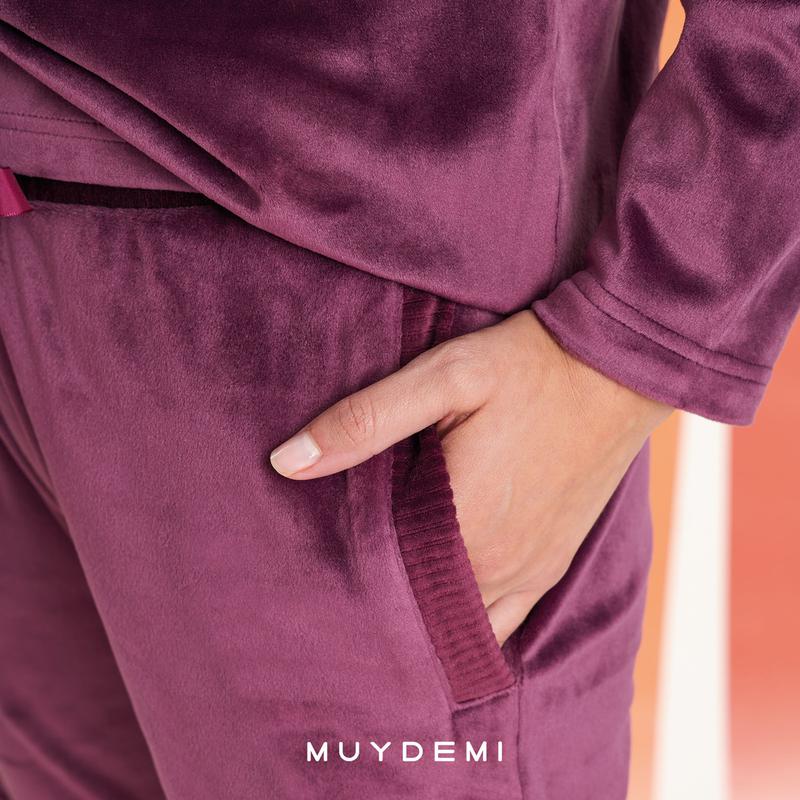 Pijama mujer MDM Burdeos - MUYDEMI