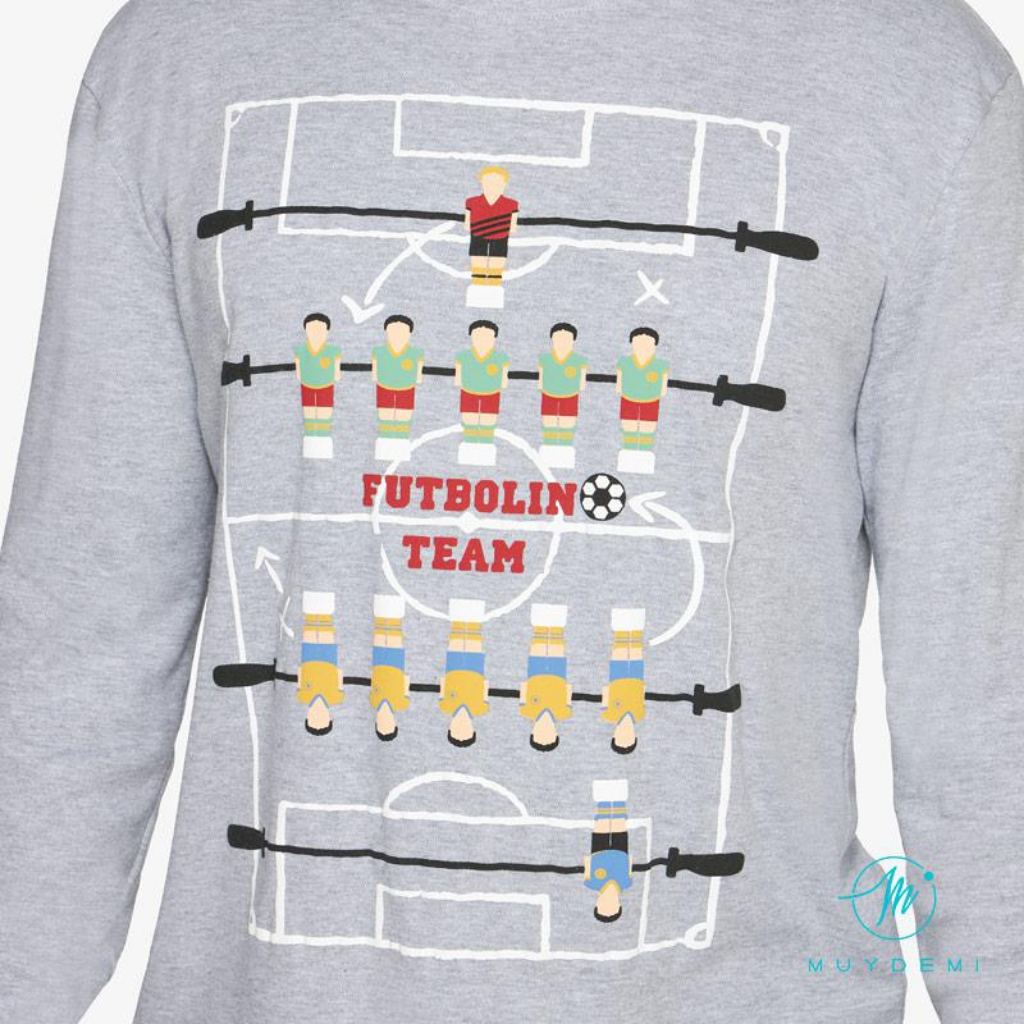Pijama Hombre Futbolín - MUYDEMI