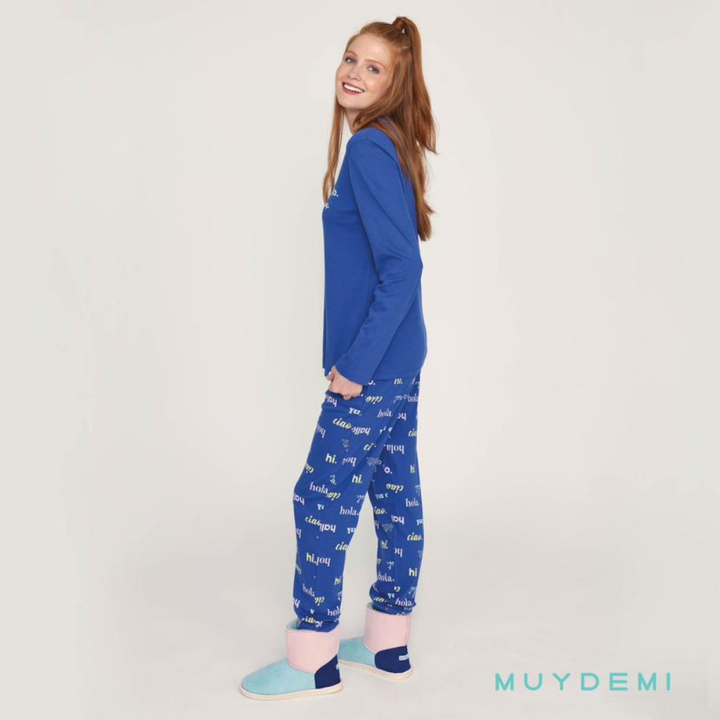 Pijama mujer Hola - MUYDEMI
