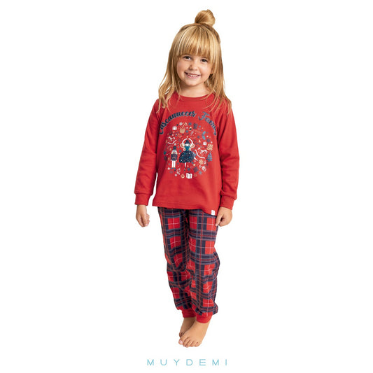 Pijama Niña Navidad - MUYDEMI