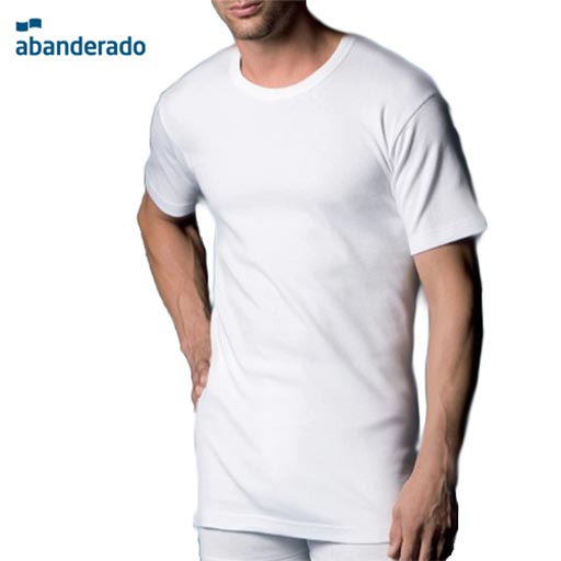 Camiseta Térmica Manga Corta Cuello Redondo A0256 - ABANDERADO